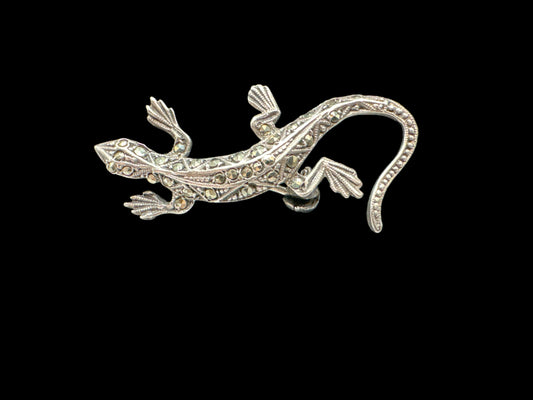 Salamander Brooch