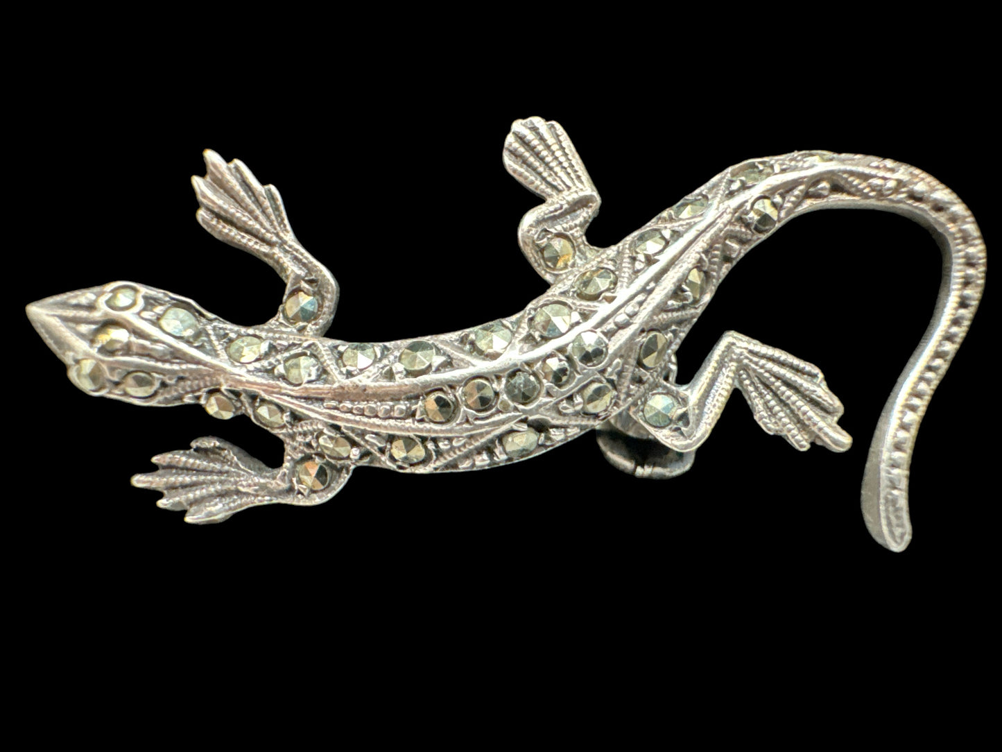 Salamander Brooch