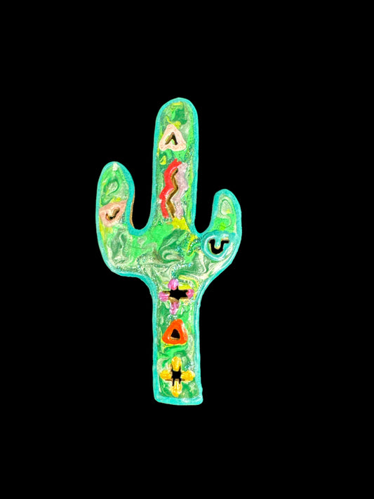 "Ultra Craft" Cactus Brooch