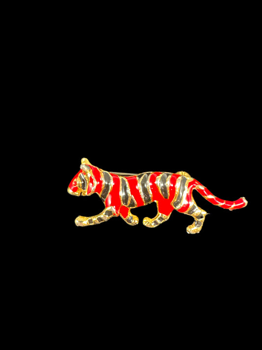 Tiger Brooch
