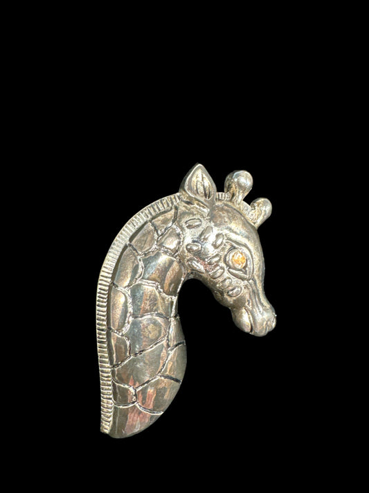 Vintage Giraffe Brooch