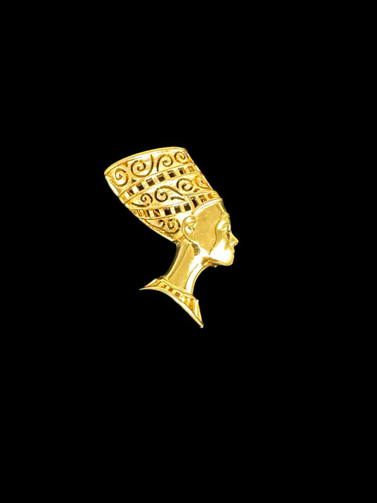 "D'Orlan" Egyptian Head Brooch