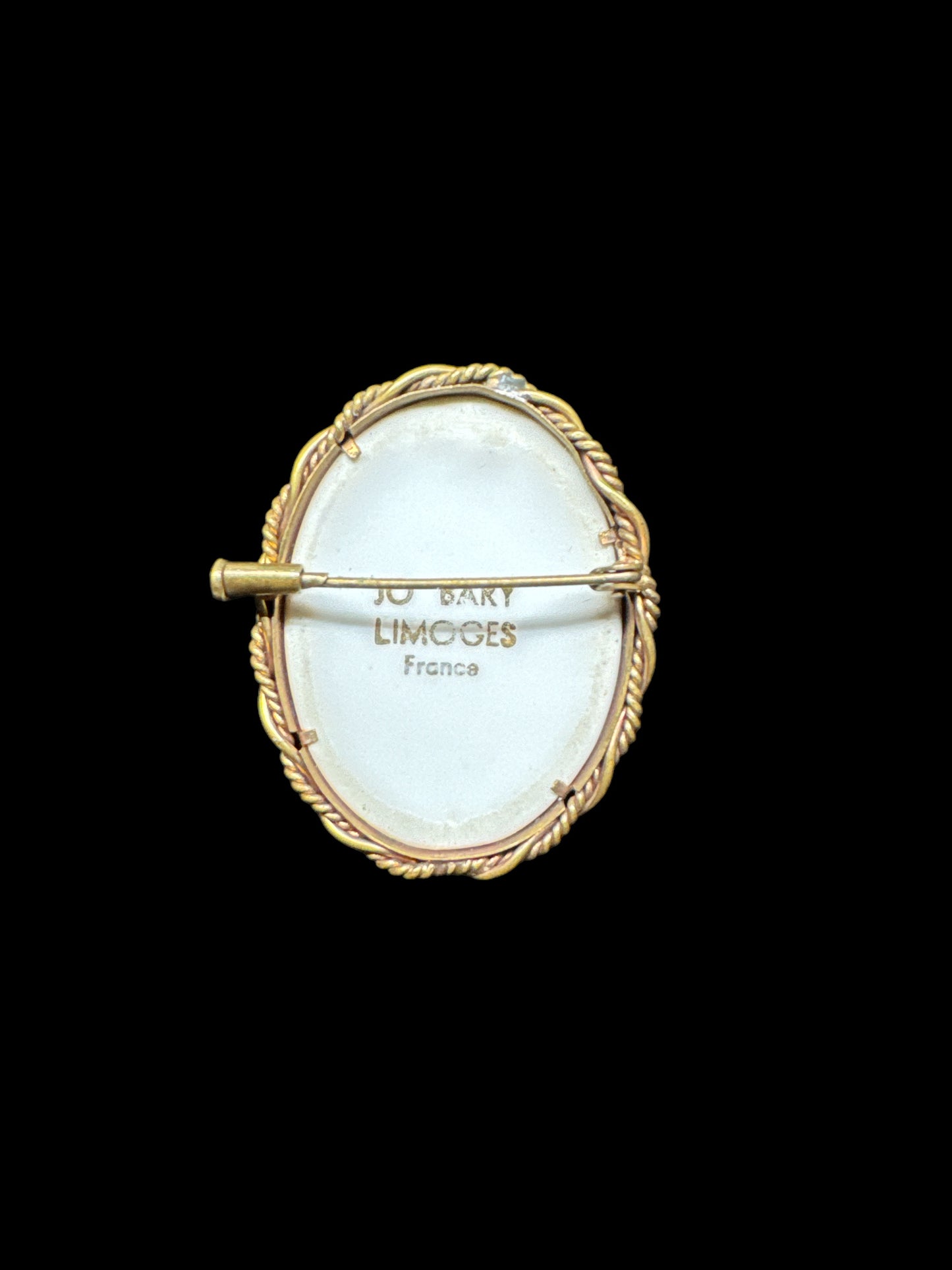 Vintage Limoges Brooch