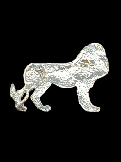 Lion Brooch