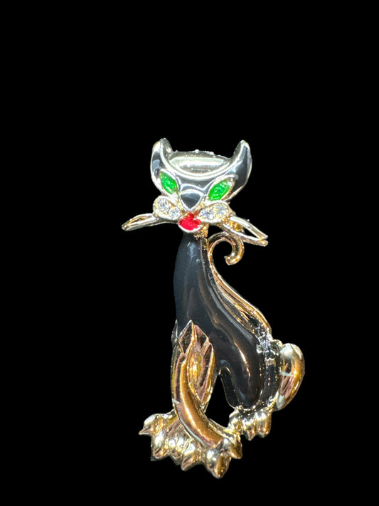Siamese Cat Brooch