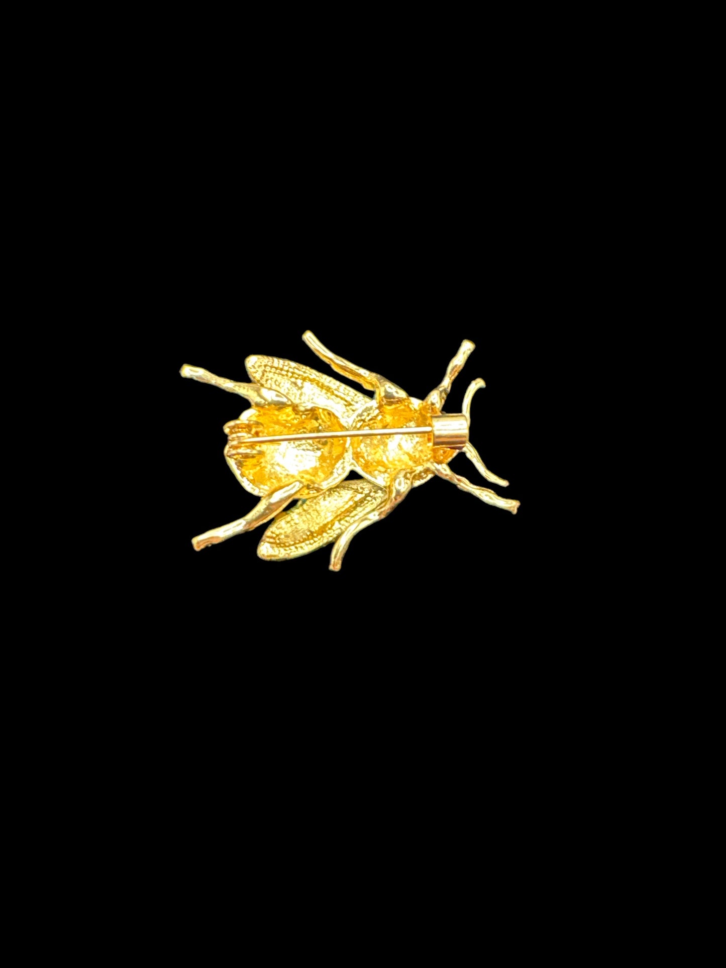 Enamel Bee Brooch