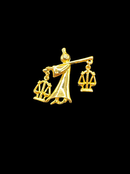 Scales Of Justice Pin