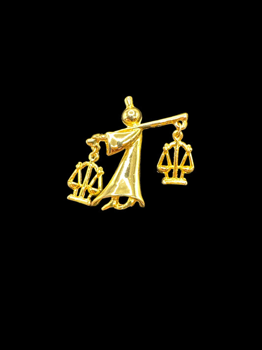 Scales Of Justice Pin