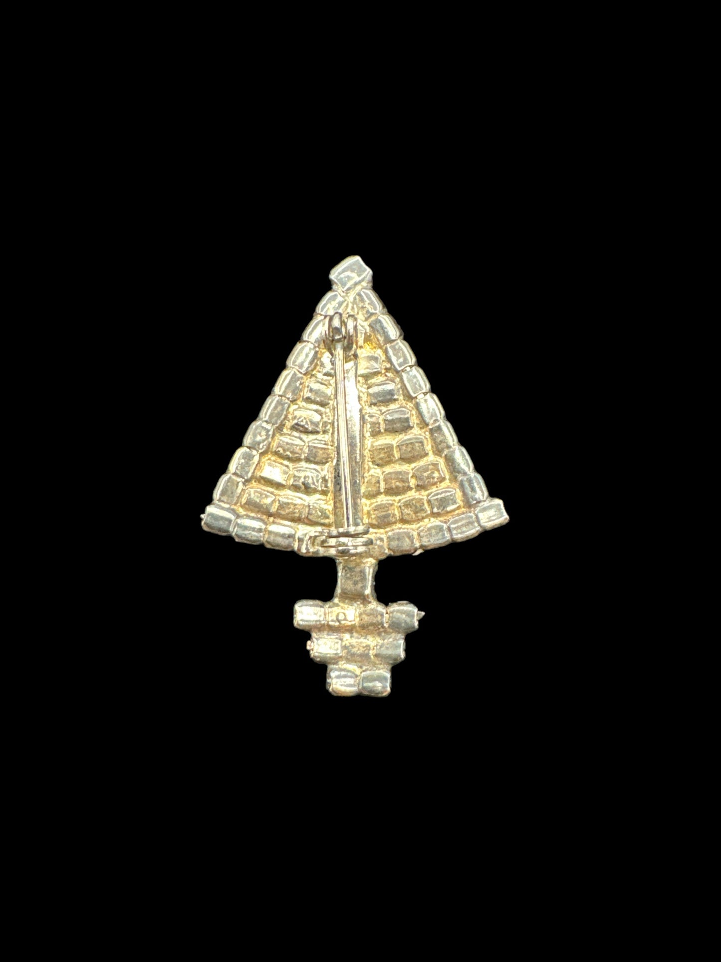 Vintage Christmas Tree Pin