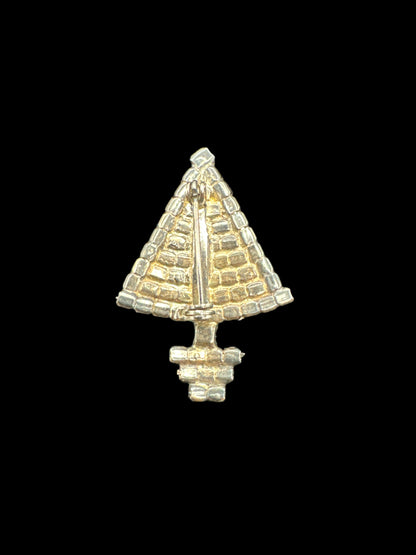 Vintage Christmas Tree Pin
