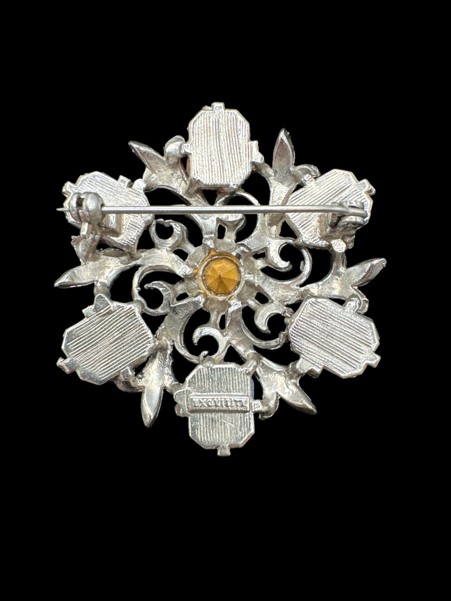 Scottish Multicolour Stone Brooch