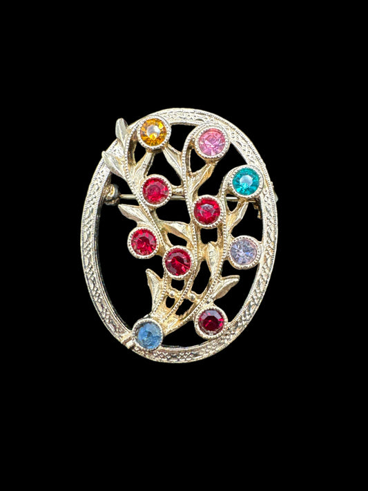 Sarah Coventry Family Circle Brooch