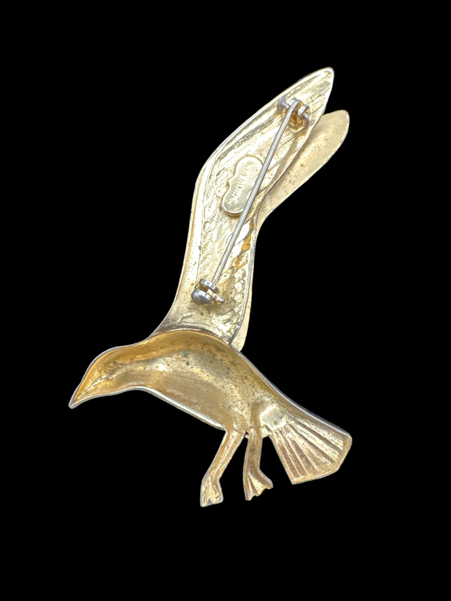 Vintage Giovanni Bird in Flight Brooch
