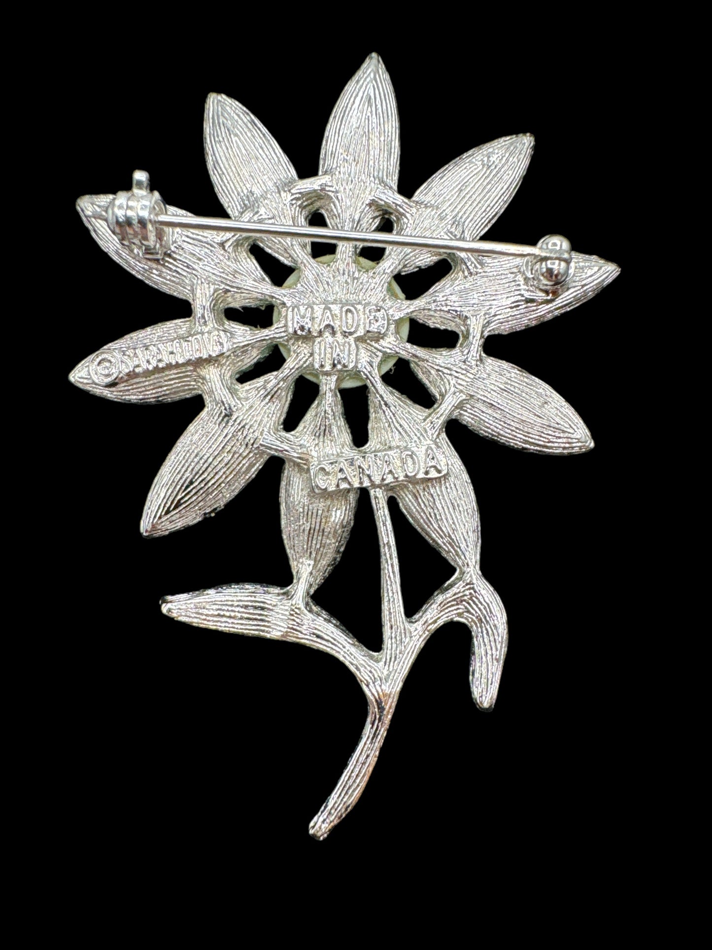 Vintage Flower Brooch