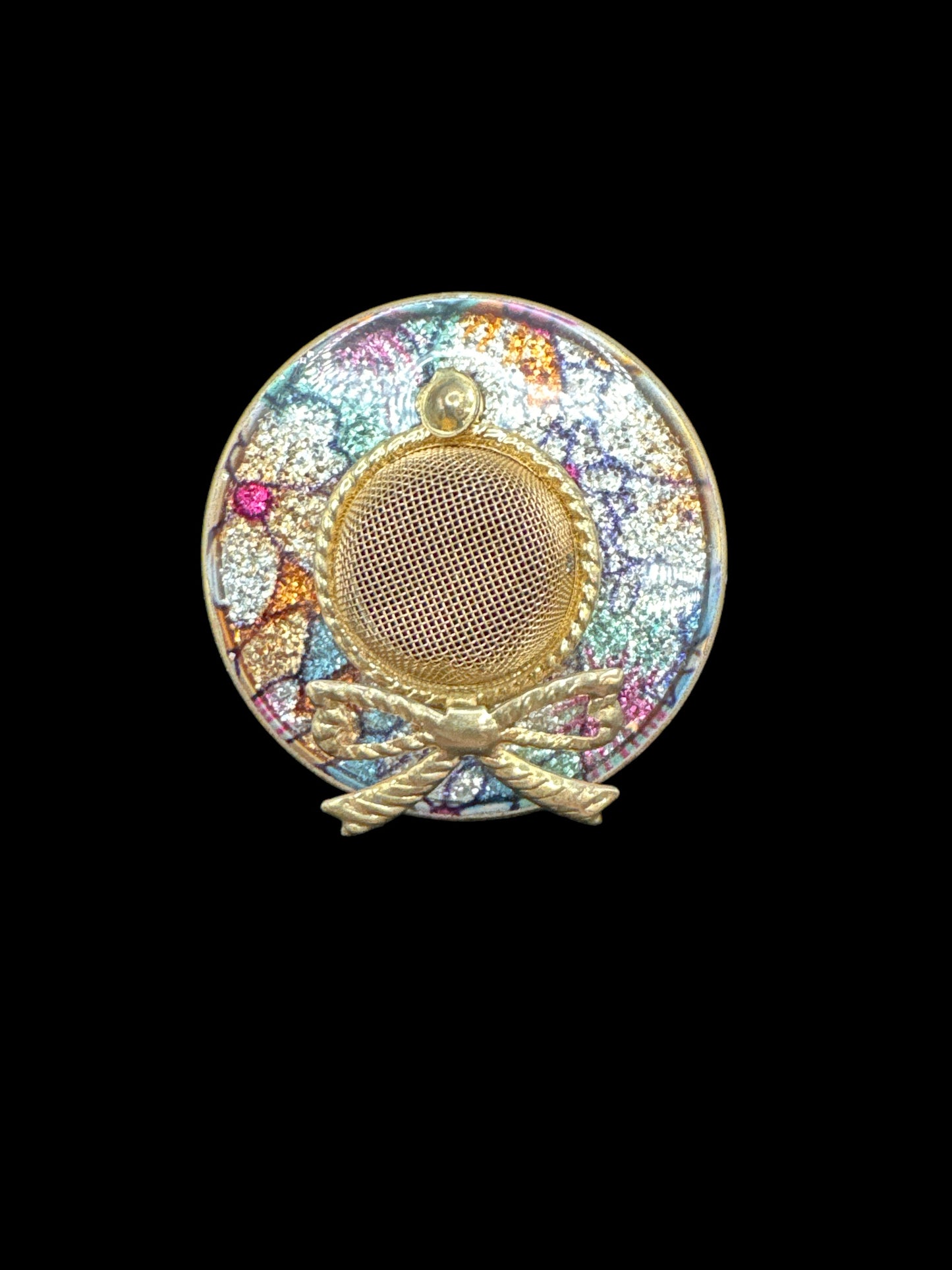 Mesh Hat Brooch