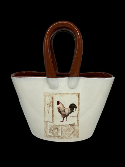 Decorative Terracotta Chicken Vase