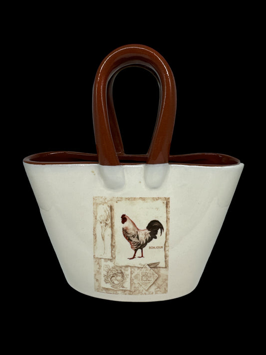 Decorative Terracotta Chicken Vase