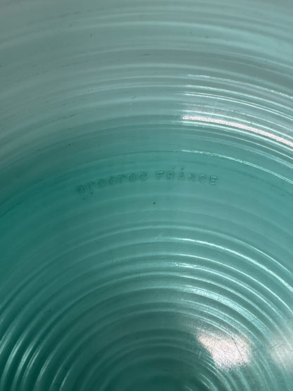 Arcoroc Teal Glass Plates