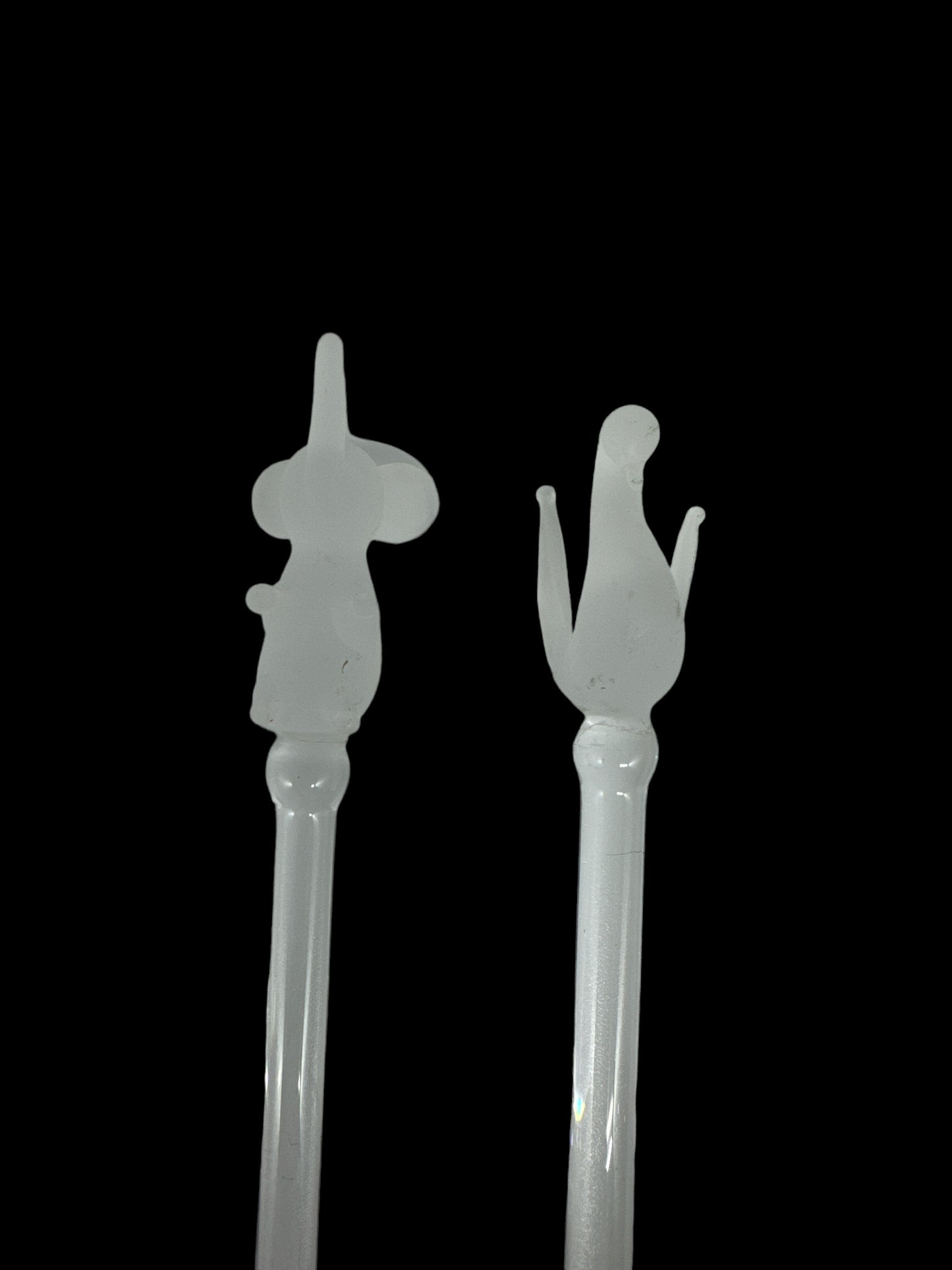 Frosted Animal Stir Sticks