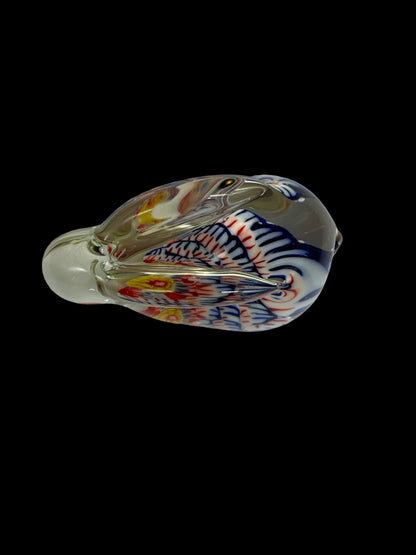 Glass Bunny Paperweight