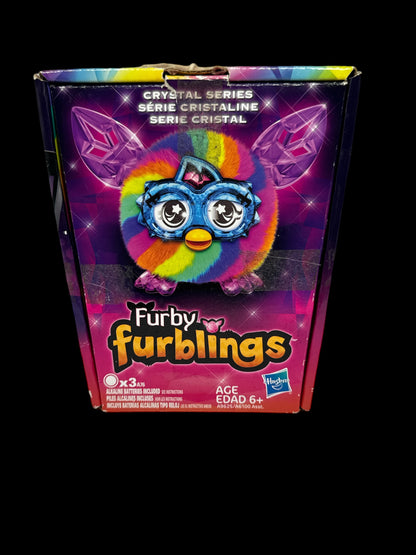 Furby Furblings Crystal Series Rainbow Striped