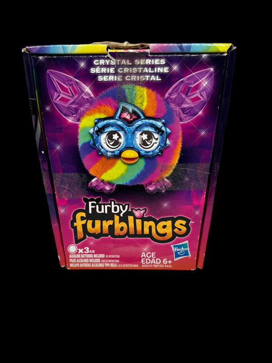 Furby Furblings Crystal Series Rainbow Striped