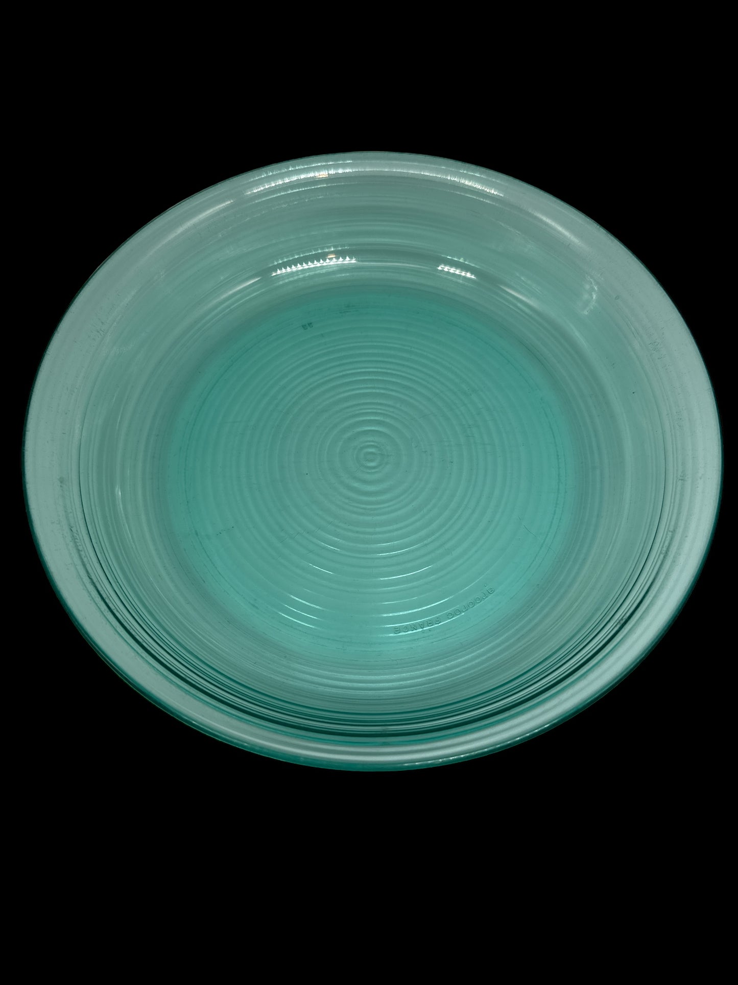 Arcoroc Teal Glass Plates