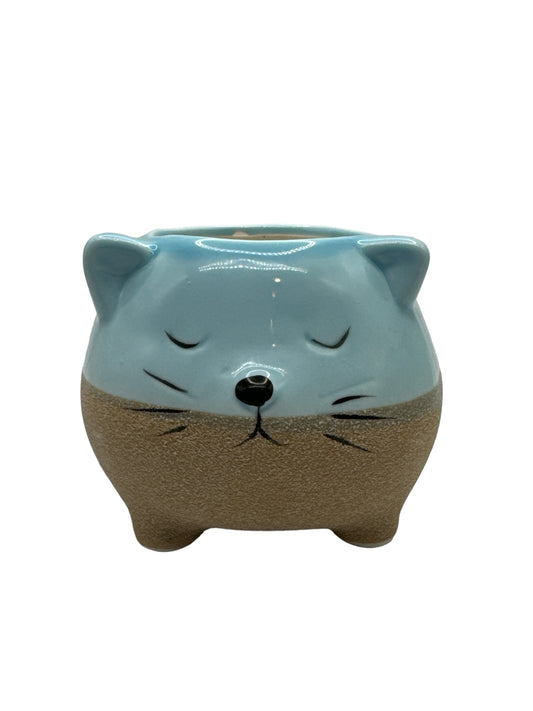 Ceramic Cat Planter