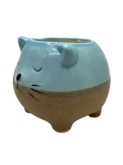 Ceramic Cat Planter