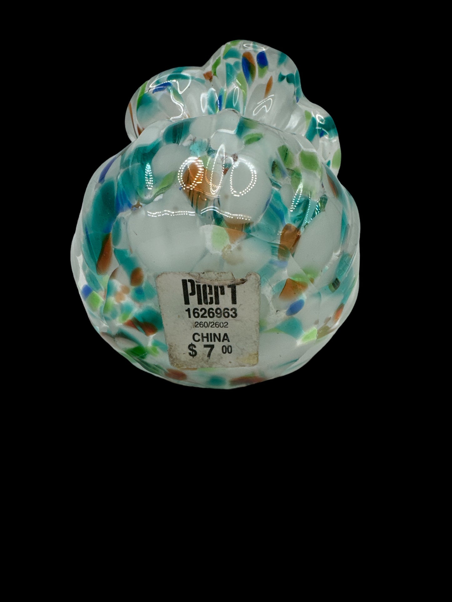 Pier 1 Art Glass Vase