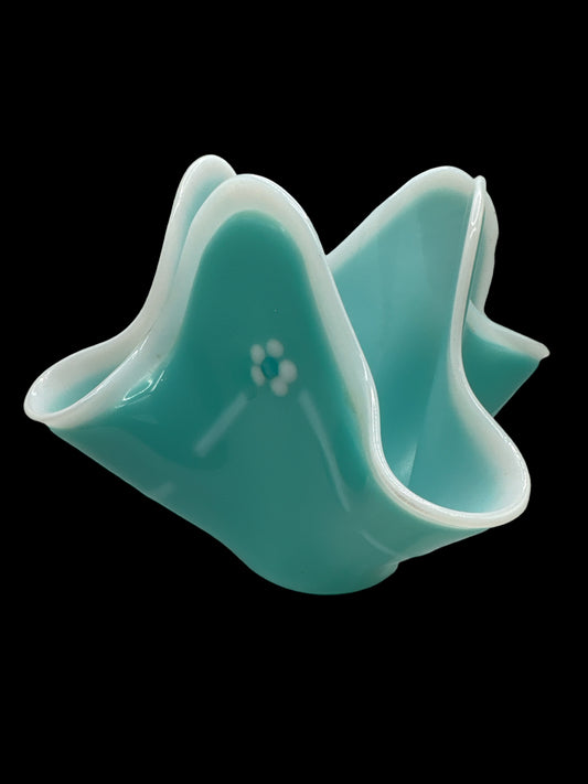 Art Glass Handkerchief Vase
