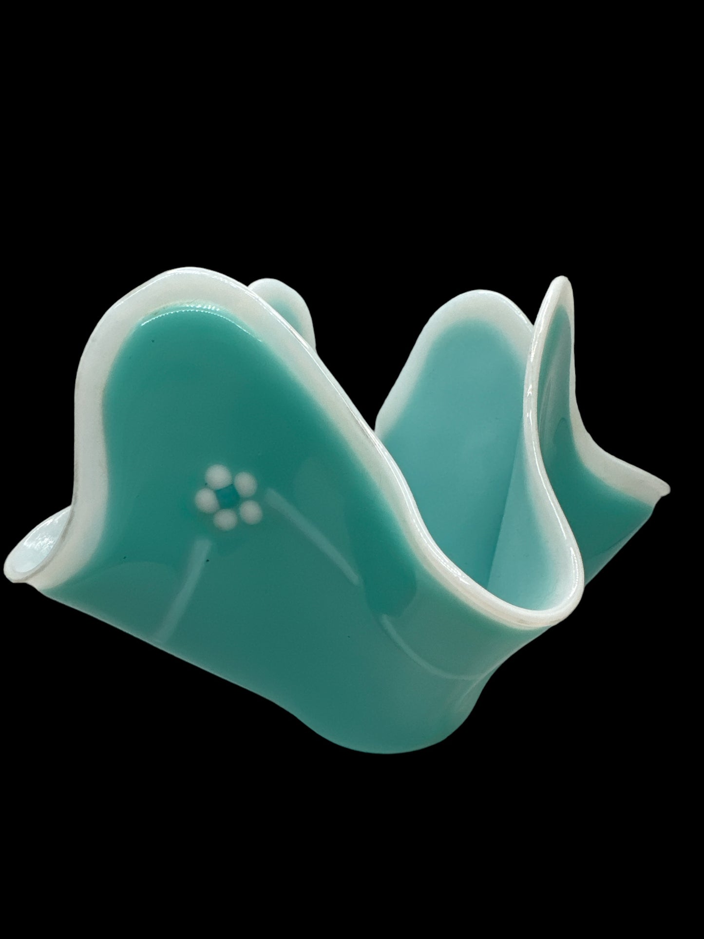 Art Glass Handkerchief Vase
