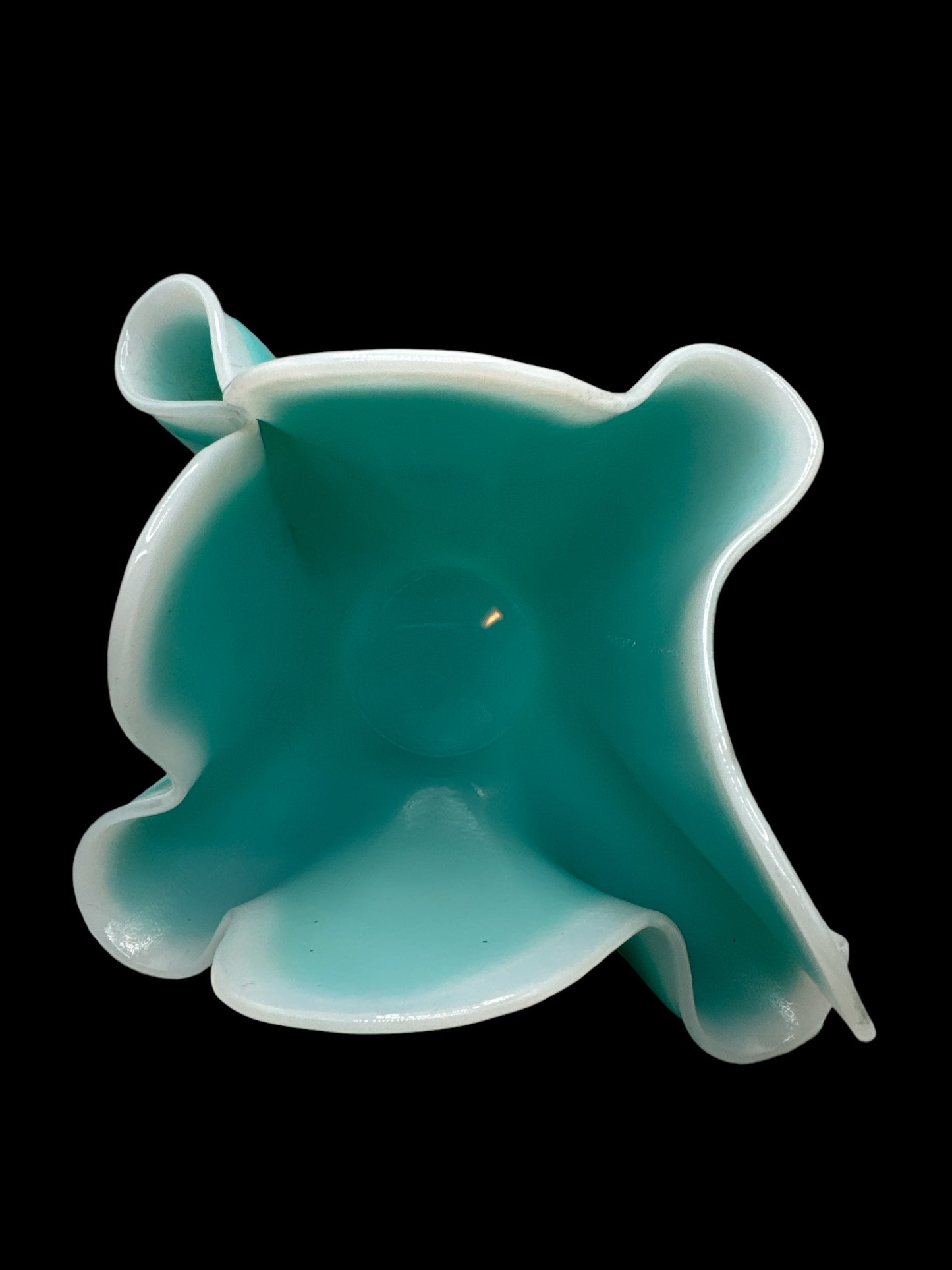 Art Glass Handkerchief Vase