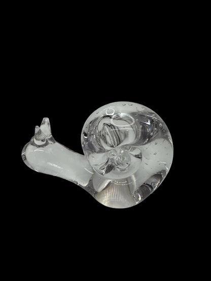 Clear Glass Snail