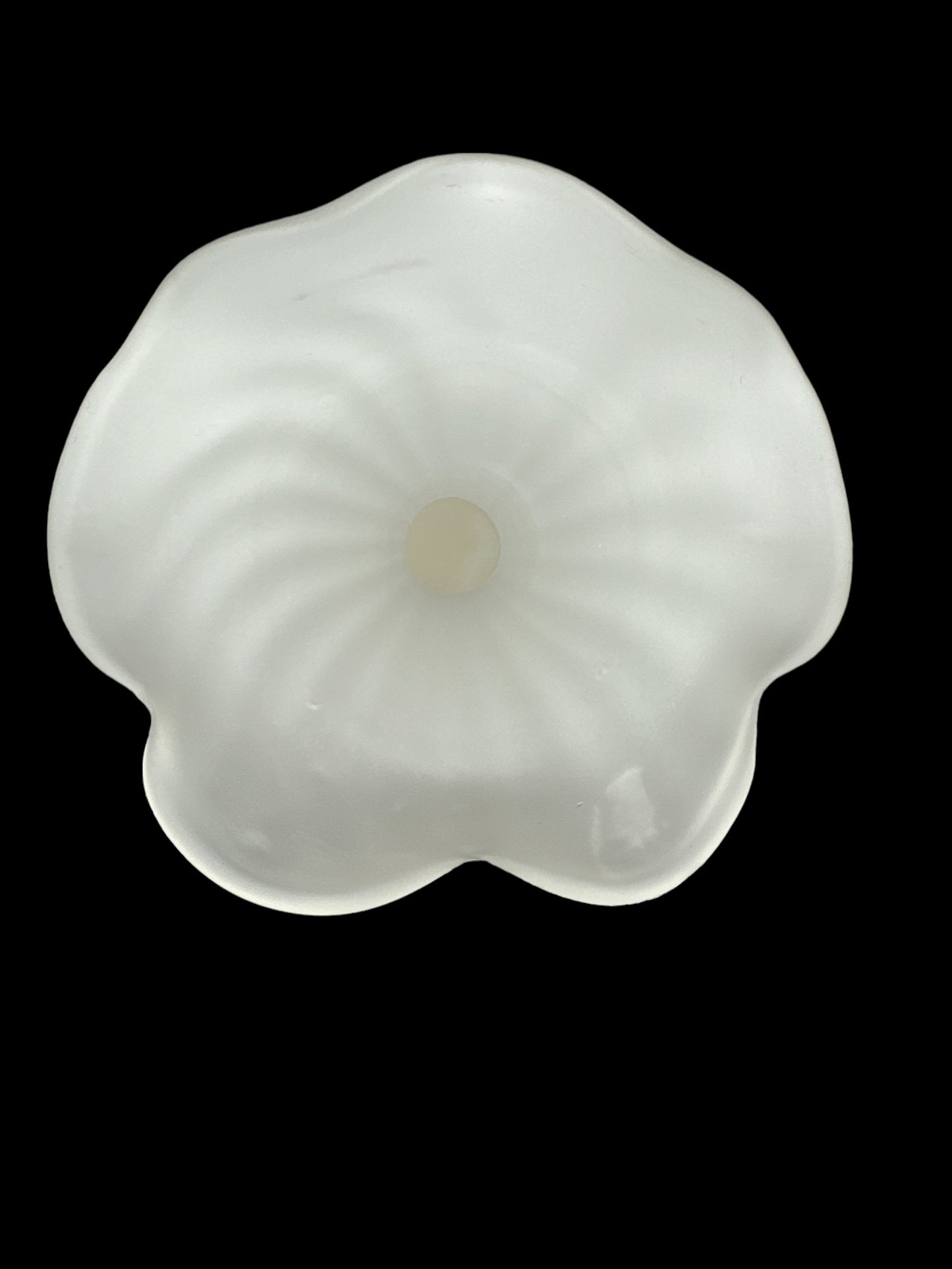 Vintage Satin Glass Vase