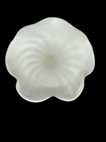 Vintage Satin Glass Vase