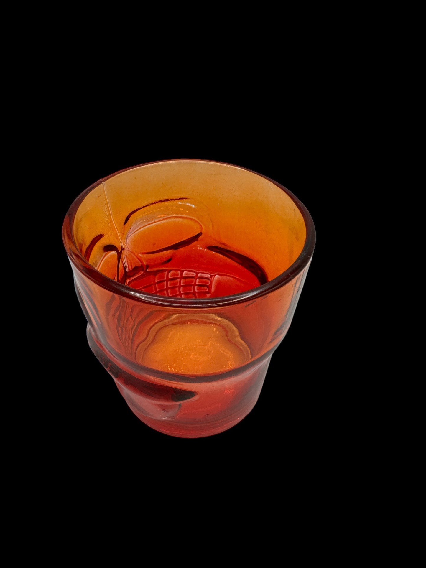 Skull Face Drinking Glass