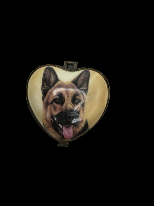 German Shepherd Trinket Box