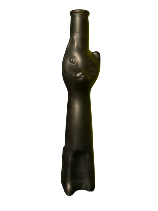 Black Cat Vase
