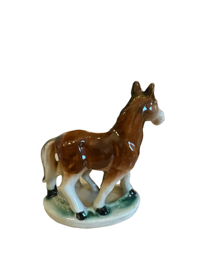 Vintage Ceramic Mare & Colt