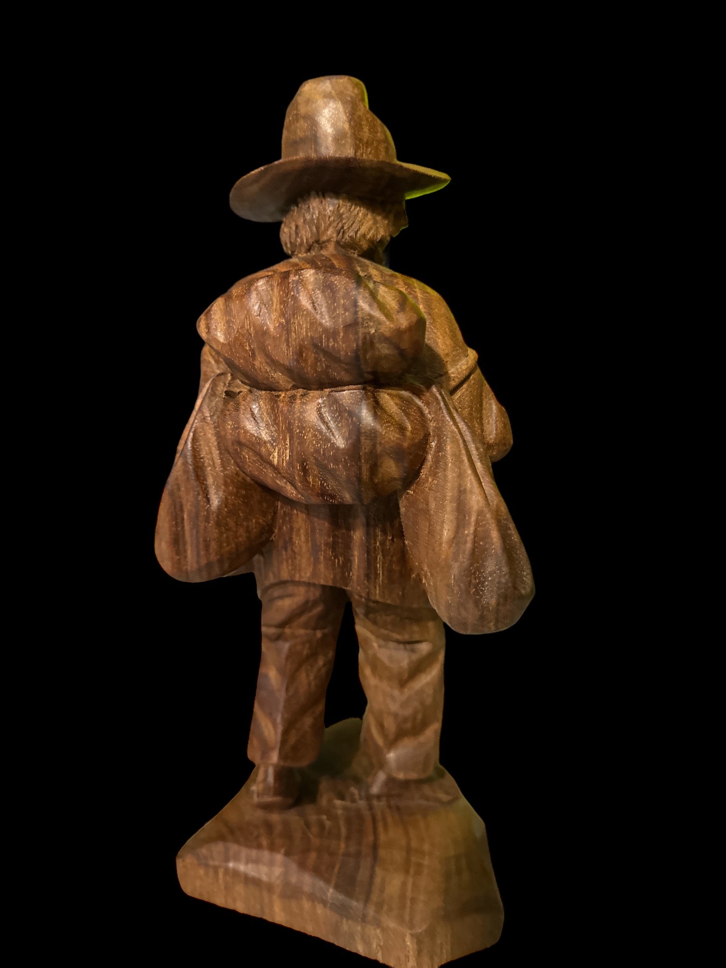 South American Carved Wood Statue