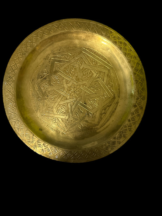 Brass Decorative Wall Hanging Plate