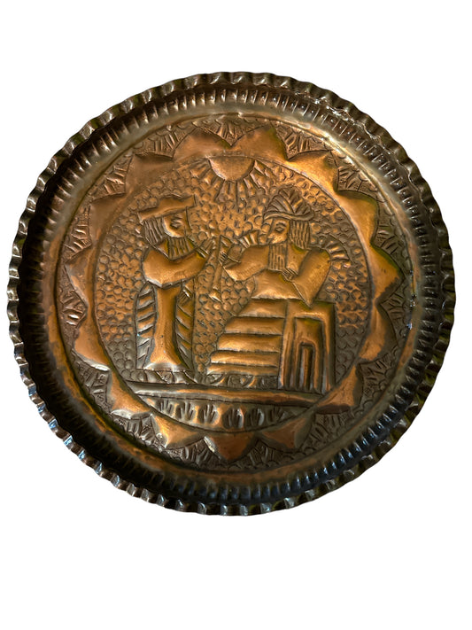 Copper Decorative Wall Plate