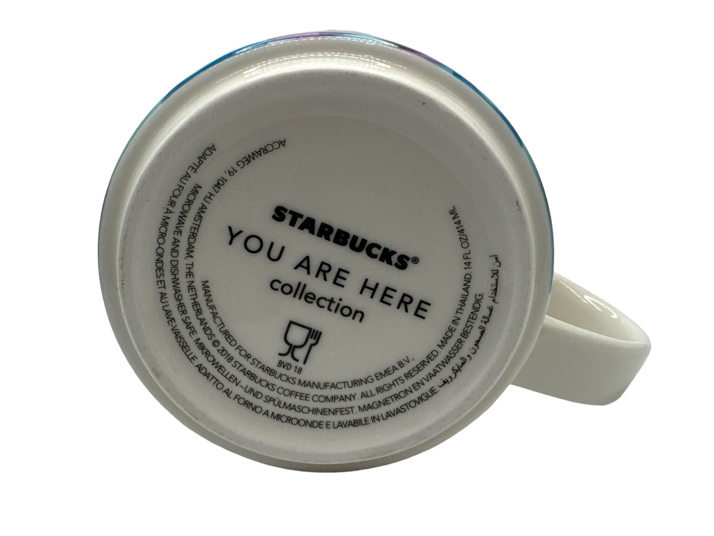 Starbucks You Are Here Mug Dubai