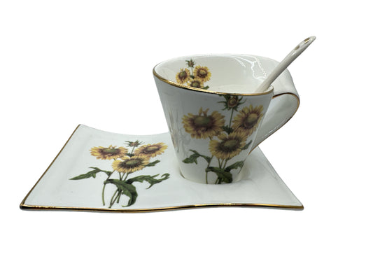 Adeline Collection England Design Teacup/Saucer/Spoon