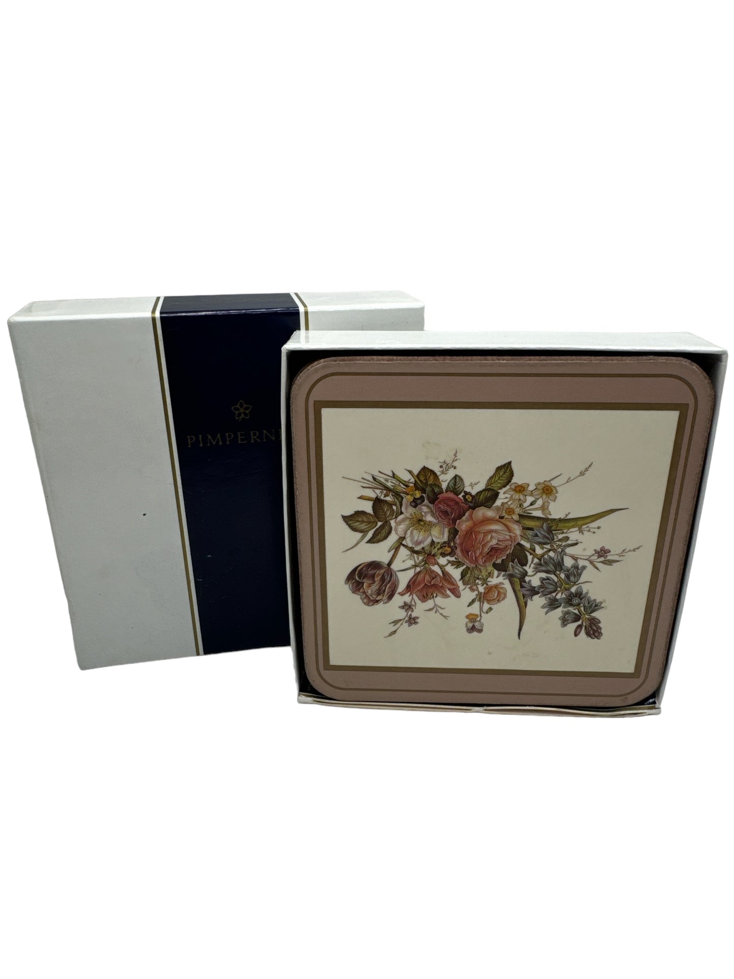Pimpernel Floral Bouquet Coasters