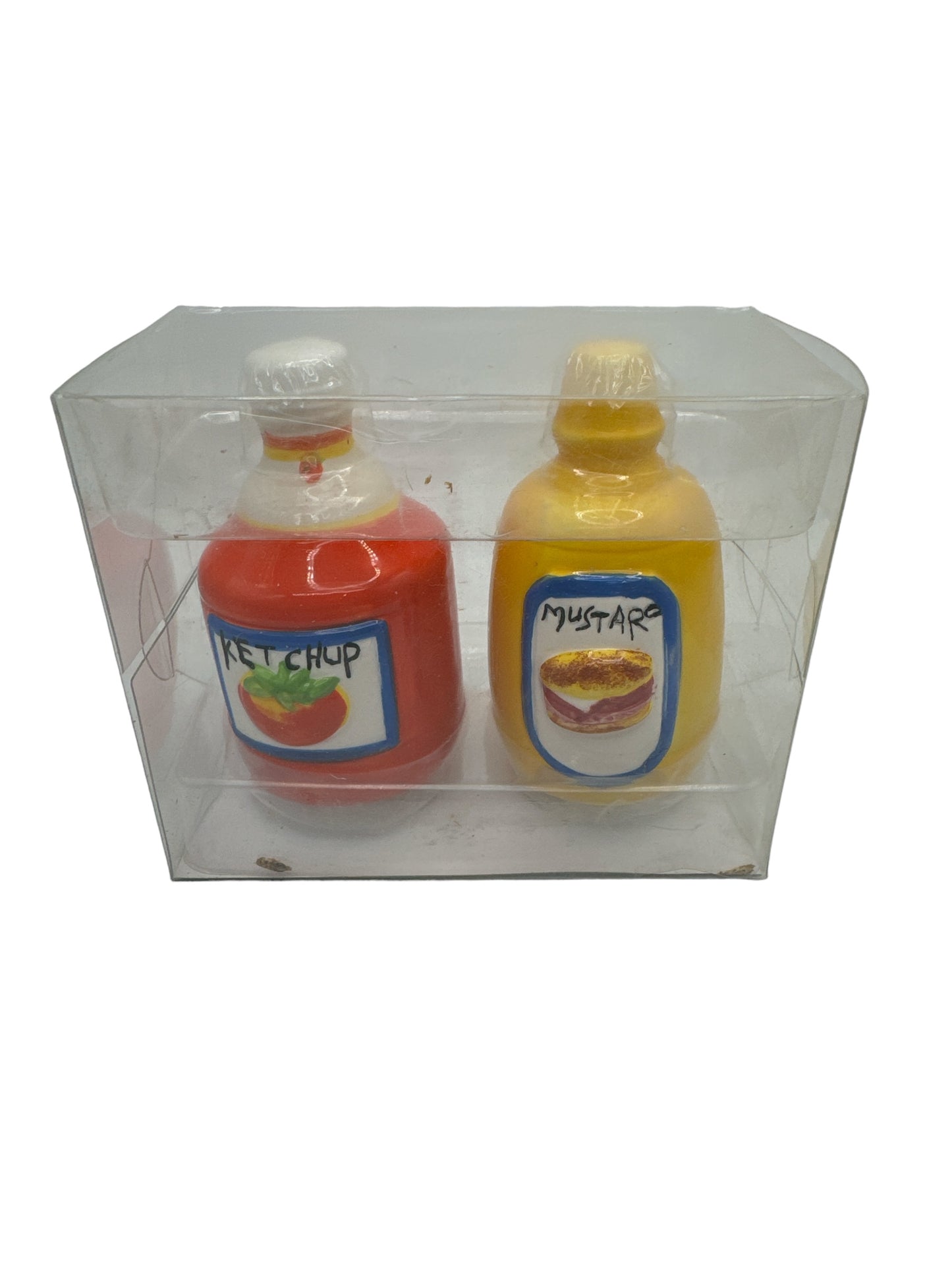 Ketchup and Mustard Salt & Pepper Shakers