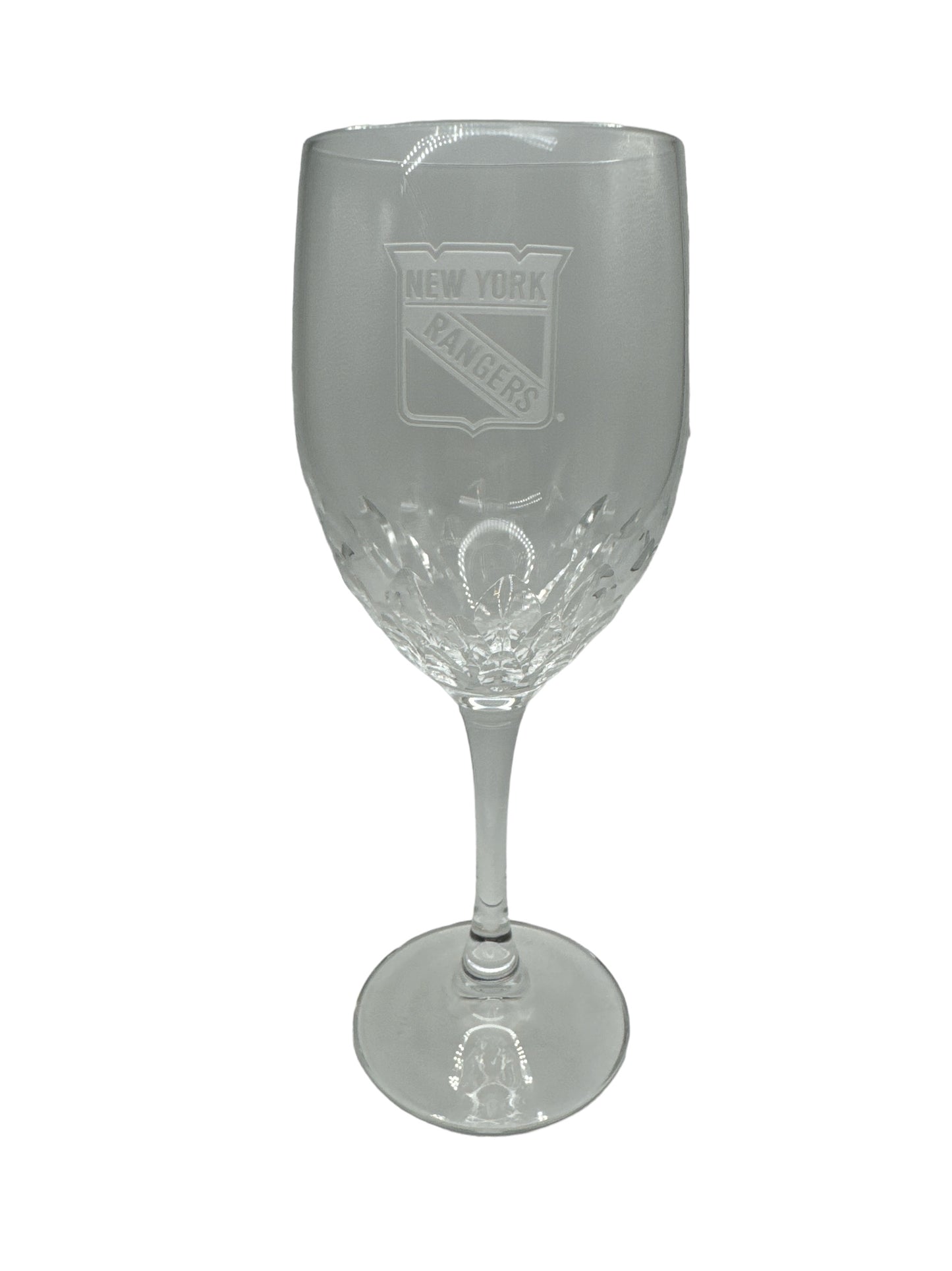 New York Rangers Wine Glasses