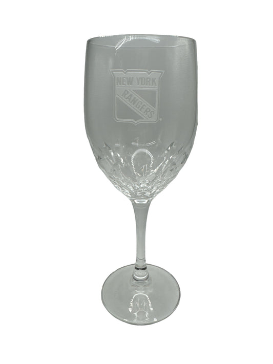 New York Rangers Wine Glasses