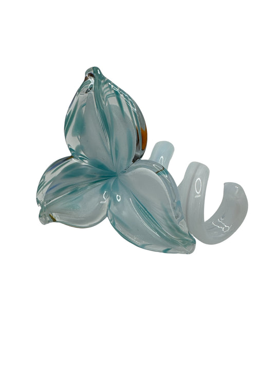 Blown Art Glass Candle Holder